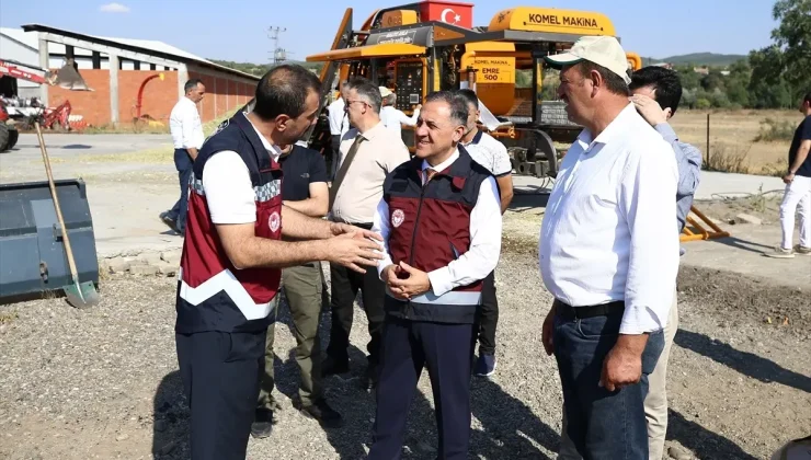 Bingöl’de Tarım Makinaları Parkı ve Silaj Paketleme Tesisi Hizmete Açıldı